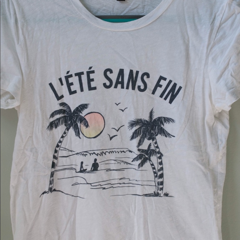 J CREW GRAPHIC TEE